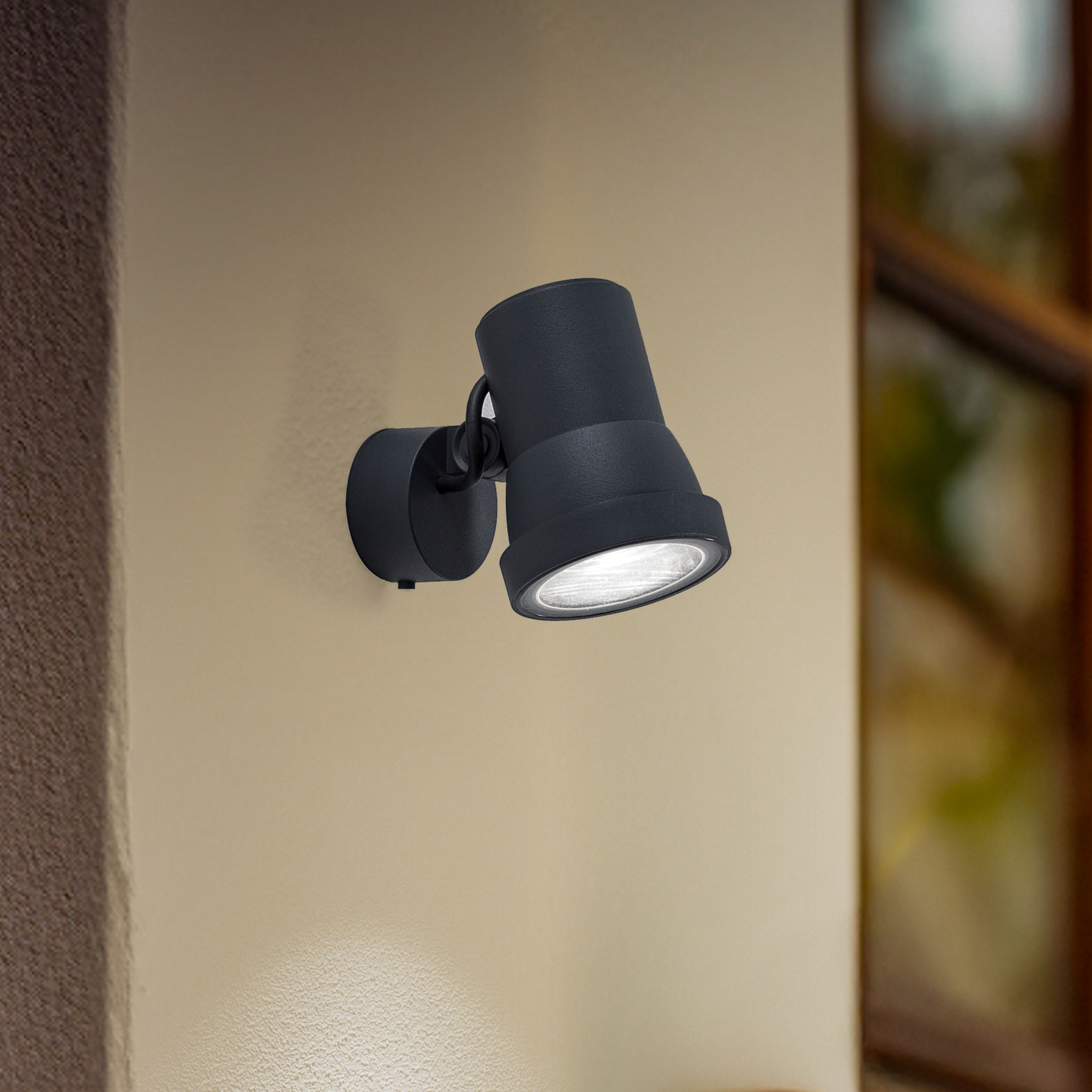 BEGA LED prožektorius 84951 K3, įjungiamas/išjungiamas, grafito spalvos,